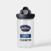 Geschenk eines Polizeibeamten. UK Police Flat Cap Trinkflasche (Vorne)