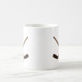 Geschenk Eis-Hockey-Spieler-Jersey-Zahl-9 Kaffeetasse (Mittel)