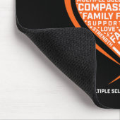 Geschenk Frau Apparel Orange Schwester Multiple Sk Mousepad (Ecke)
