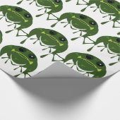 Geschenk-Frosch Geschenkpapier (Ecke)