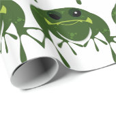 Geschenk-Frosch Geschenkpapier (Rolleneckpunkt)