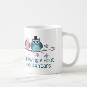 Geschenk für 44. Hochzeitstag-Schrei Kaffeetasse