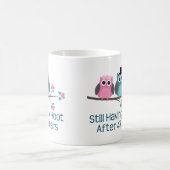 Geschenk für 47. Hochzeitstag-Schrei Kaffeetasse (Mittel)