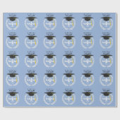 Geschenk für Abschluss der Creative Law School Geschenkpapier (Flach)