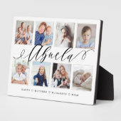 Geschenk für Abuela | Entenkinder - FotoCollage Fotoplatte (Seite)