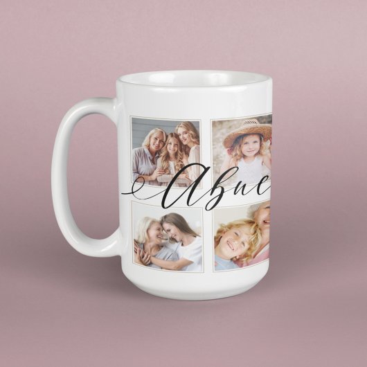 Geschenk für Abuela | Entenkinder - FotoCollage Kaffeetasse