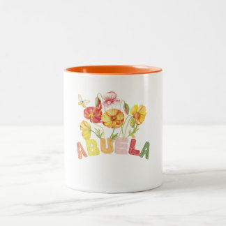 Geschenk für Abuela | Geschenk von Abuelita Zweifarbige Tasse