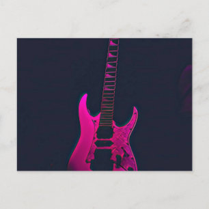 Geschenk für Akustikgitarrenspieler Postkarte