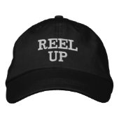 Geschenk für Angelfreunde Bestickte Baseballkappe (Vorderseite)