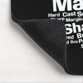 Geschenk für Anleger am Aktienmarkt Mousepad (Ecke)