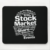 Geschenk für Anleger am Aktienmarkt Mousepad (Vorne)