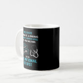 Geschenk für Arbeitstherapeuten Kaffeetasse (Vorderseite Links)