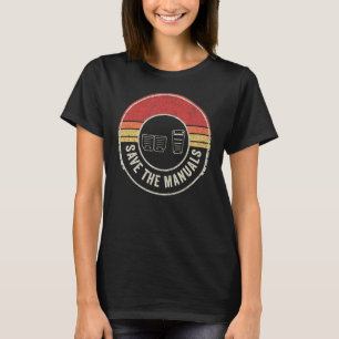 Geschenk für Autoliebhaber Vintage Retro Rettet di T-Shirt