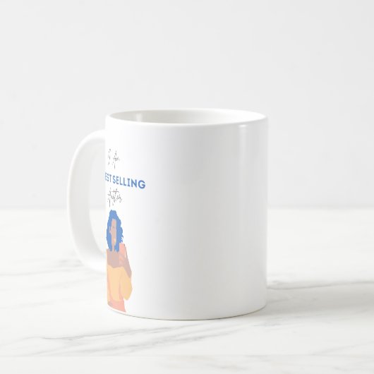 Geschenk für Autoren Kaffeetasse (Vorderseite Links)