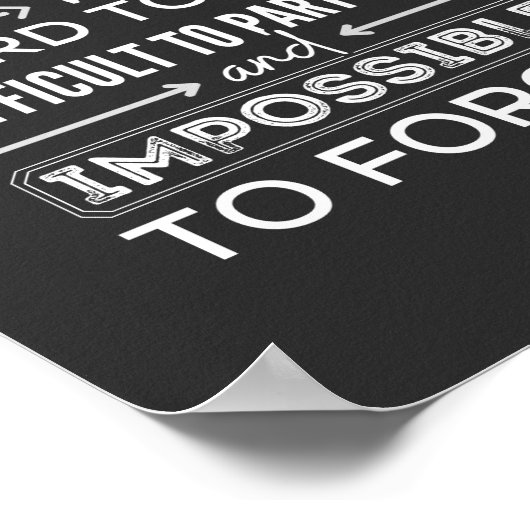 Geschenk für Babysitter, Babysitter-Geschenk Poster (Ecke)