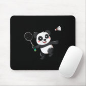 Geschenk für Badmintonspieler für Shuttle-Liebhabe Mousepad (Mit Mouse)