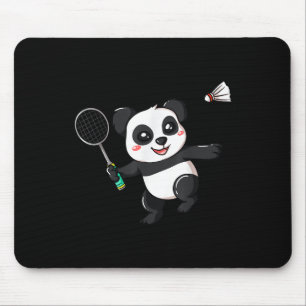 Geschenk für Badmintonspieler für Shuttle-Liebhabe Mousepad