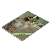 Geschenk für Ballerina Dancer: Girl Erwägung Balle Notizblock (Linke Seite)