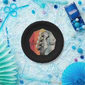 Geschenk für Bass-Gitarrist - Bass Gitarre Pappteller (Party)