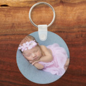 Geschenk für benutzerdefinierte Foto-Schlüsselanhä Schlüsselanhänger (Vorderseite)