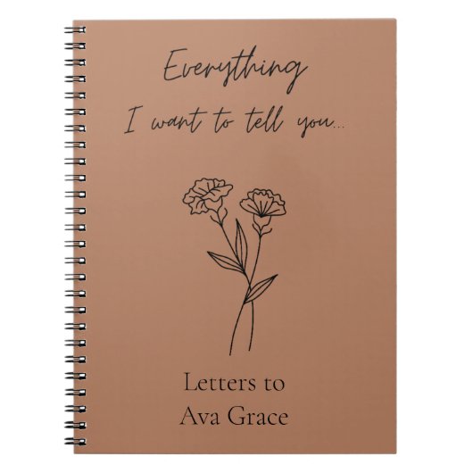 Geschenk für benutzerdefinierte Kurzzeitmitteilung Notizblock (Vorderseite)