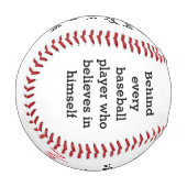 Geschenk für benutzerdefinierte Textbaseball Baseball (Vorderseite Links)