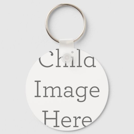 Kreisförmiger Schlüsselanhänger aus Metall, 5,08cm (Vorderseite)