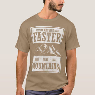 Geschenk für Bergsteigen und Klettersteig T-Shirt