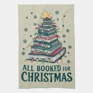 Geschenk für Bibliothekar Liebhaber für Weihnachte Geschirrtuch