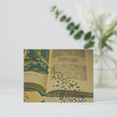 Geschenk für Bibliotheksliebhaber Postkarte (Stehend Vorderseite)