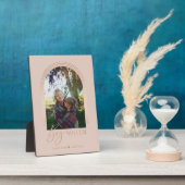 Geschenk für Big Sister Elegante Arch Foto Keepake Fotoplatte (Seite)