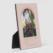 Geschenk für Big Sister Elegante Arch Foto Keepake Fotoplatte (Seite)