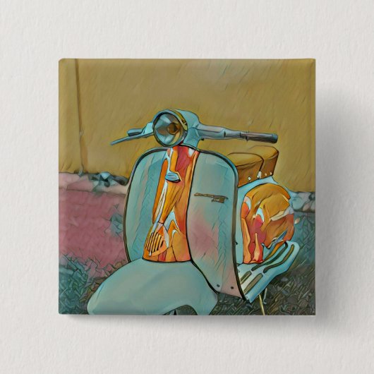 Geschenk für Biker Button (Vorderseite)