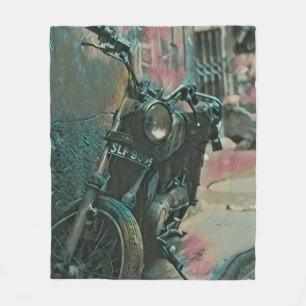 Geschenk für Biker Fleecedecke