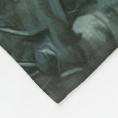 Geschenk für Biker Fleecedecke (Ecke)