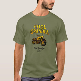 Geschenk für Biker Granddad T-Shirt