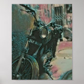 Geschenk für Biker Poster (Vorne)