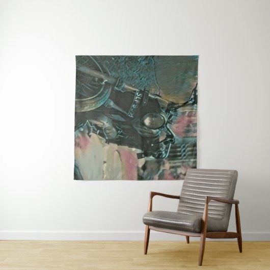 Geschenk für Biker Wandteppich (Beispiel (Horizontal))