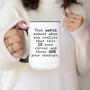 Geschenk für Boss, dieser glückliche Moment, wenn  Tasse