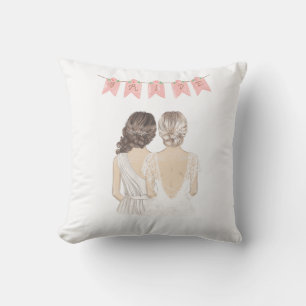 Geschenk für Braut Kissen