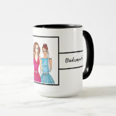 Geschenk für Bridesmaids Ringer 15oz Tasse (VorderseiteRechts)