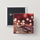 Geschenk für Buchliebhaber Button (Vorne & Hinten)