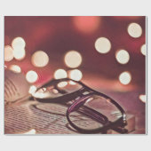 Geschenk für Buchliebhaber Geschenkpapier (Flach)