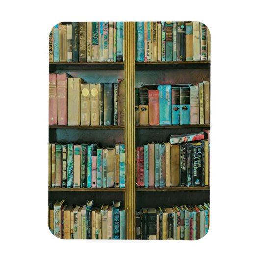 Geschenk für Buchliebhaber Magnet (Vertikal)