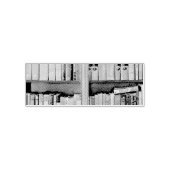 Geschenk für Buchliebhaber Permastempel (Design)