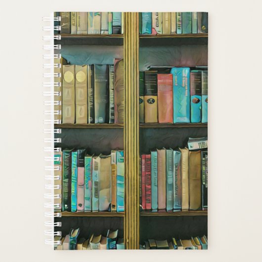 Geschenk für Buchliebhaber Planer (Vorderseite)