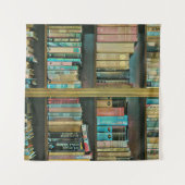 Geschenk für Buchliebhaber Wandteppich (Vorderseite (Horizontal))
