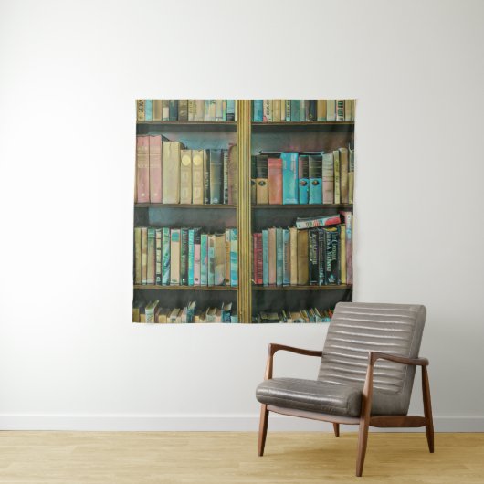Geschenk für Buchliebhaber Wandteppich (Beispiel)