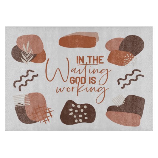 Geschenk für Christen Schneidebrett (Vorderseite)