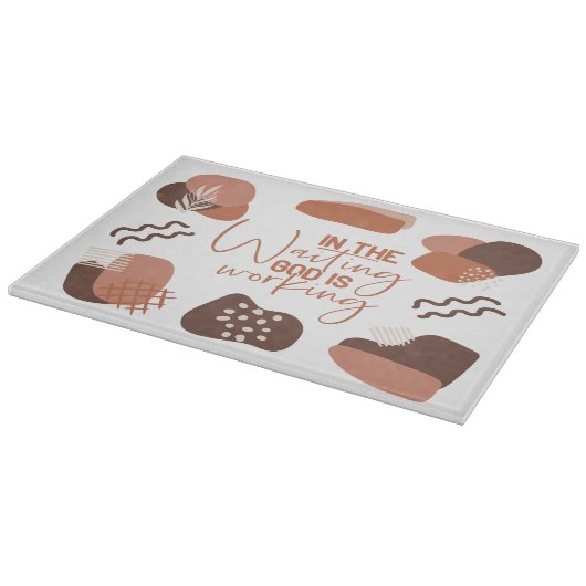 Geschenk für Christen Schneidebrett (Ecke)